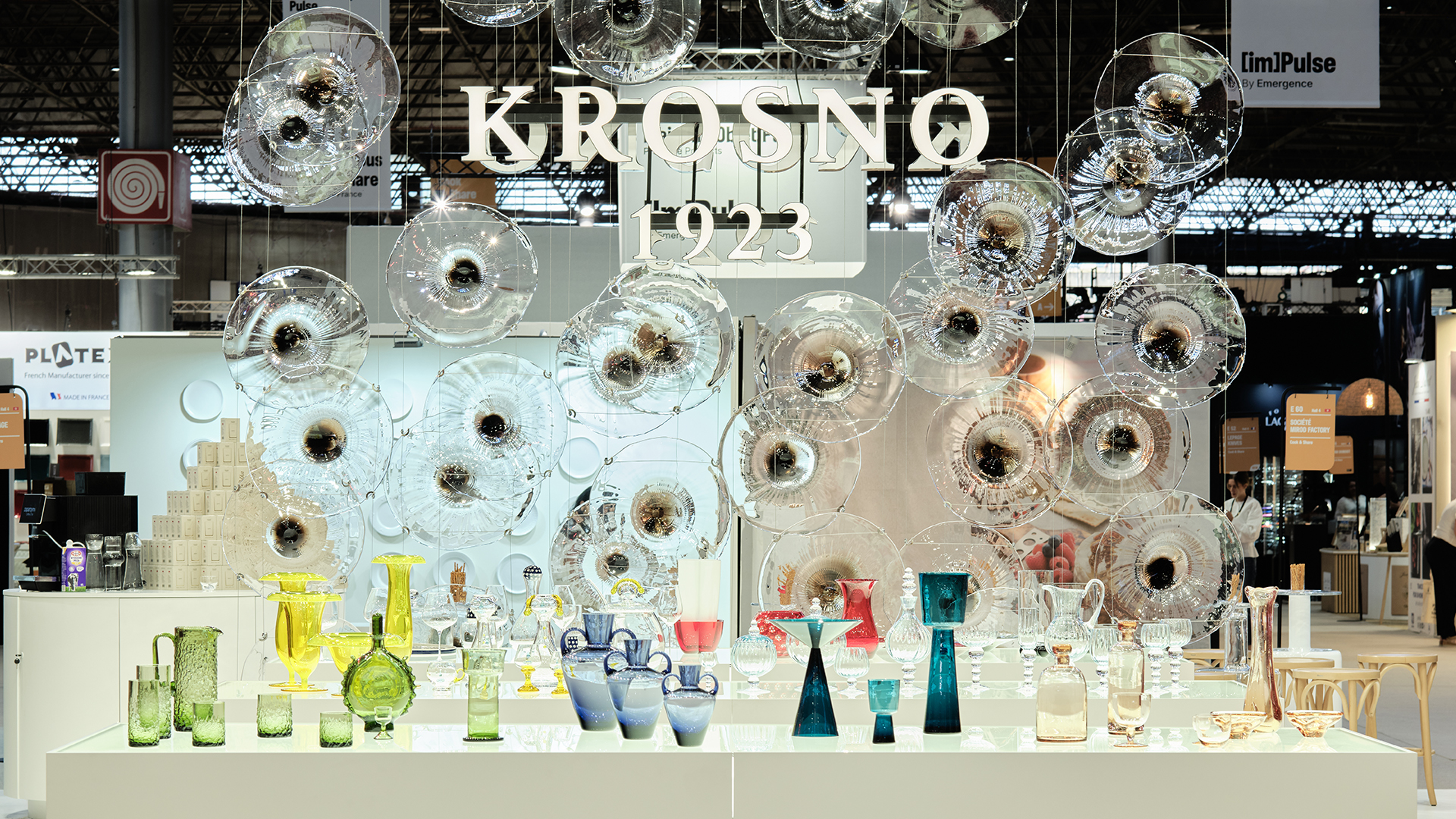 Stanowisko Krosno Glass na targach Maison&Objet 2026